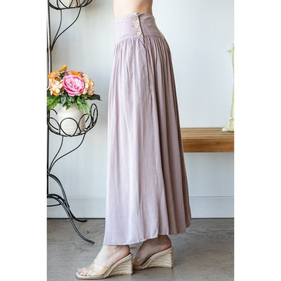 Oli & Hali Washed Square Neck Crop Tank And Skirt Set NEW Size Small - Picture 6 of 7